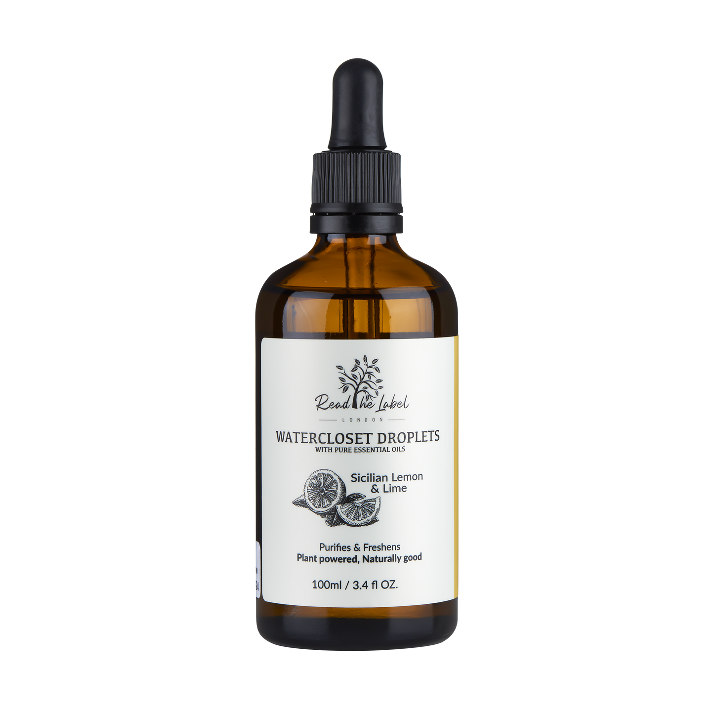 Natural Sicilian Lemon & Lime Watercloset Droplets 100 ml