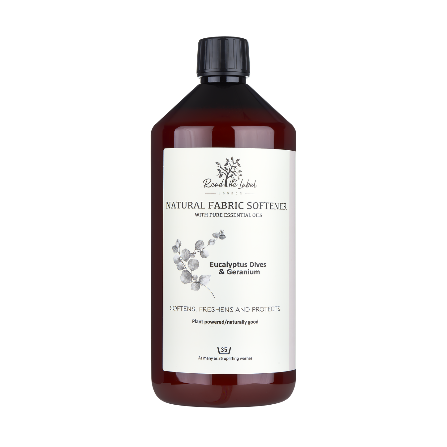 Natural Fabric Softener- Eucalyptus Dives & Geranium 1000ml
