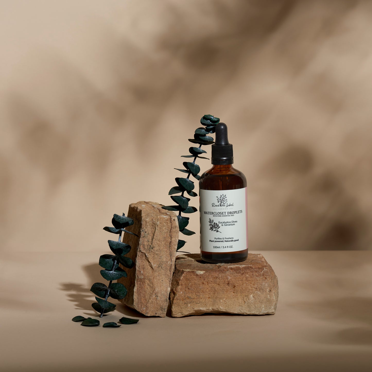 Natural Eucalyptus Dives & Geranium Watercloset Droplets 100ml
