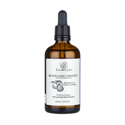 Natural Bergamot and Grosso Lavender Watercloset Droplets 100ml