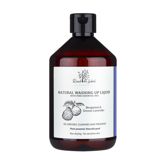 Natural Bergamot and Grosso Lavender Washing up Liquid 500ml