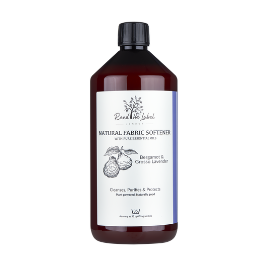 Natural Fabric Softener – Bergamot & Grosso Lavender 1000ml