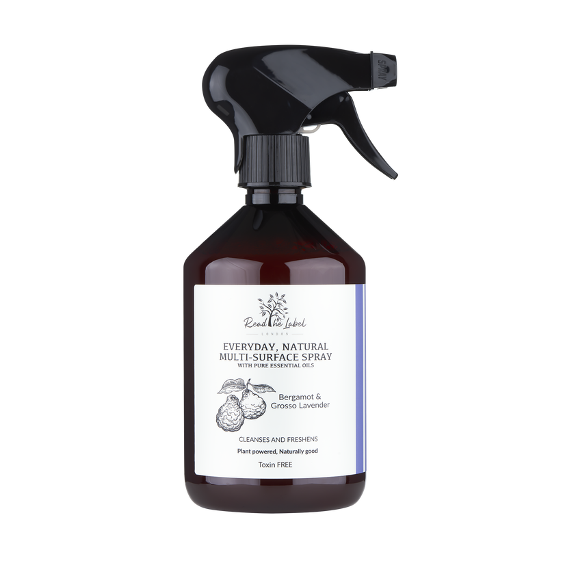 Read The Label London Natural Multi-Surface Cleaner Spray in Bergamot & Lavender 500ml