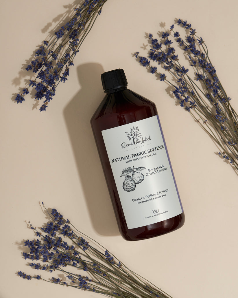  Natural fabric softener with lavender and bergamot for sensitive skin