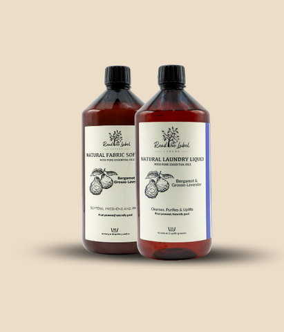 Laundry Duo Bundle - Natural Laundry Liquid & Natural Fabric Softener