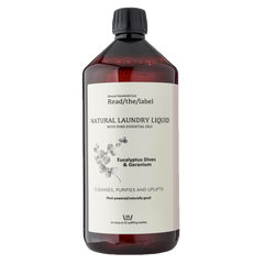 Natural Laundry Liquid- Eucalyptus Dives & Geranium 1000ml