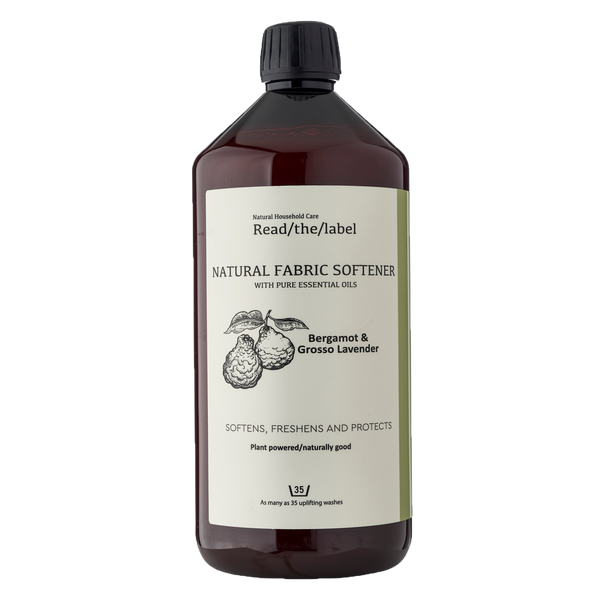 Natural Fabric Softener – Bergamot & Grosso Lavender 1000ml